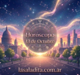 Horóscopo para hoy,   martes 13 de octubre 2026: las predicciones para los 12 signos zodiacales avellaneda